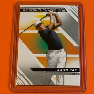John Pak #23 2022 Upper Deck Goodwin Champions Golf Trading Card